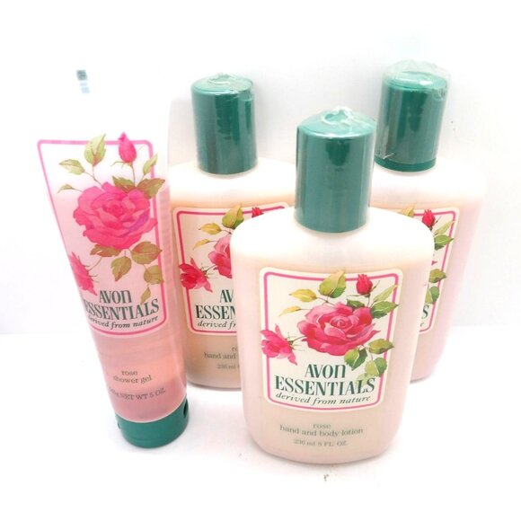 Avon Other - Avon Essentials Rose Hand & Body Lotion 8fl.oz. Lot of 3 NEW